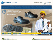 Tablet Screenshot of kema.co.ke